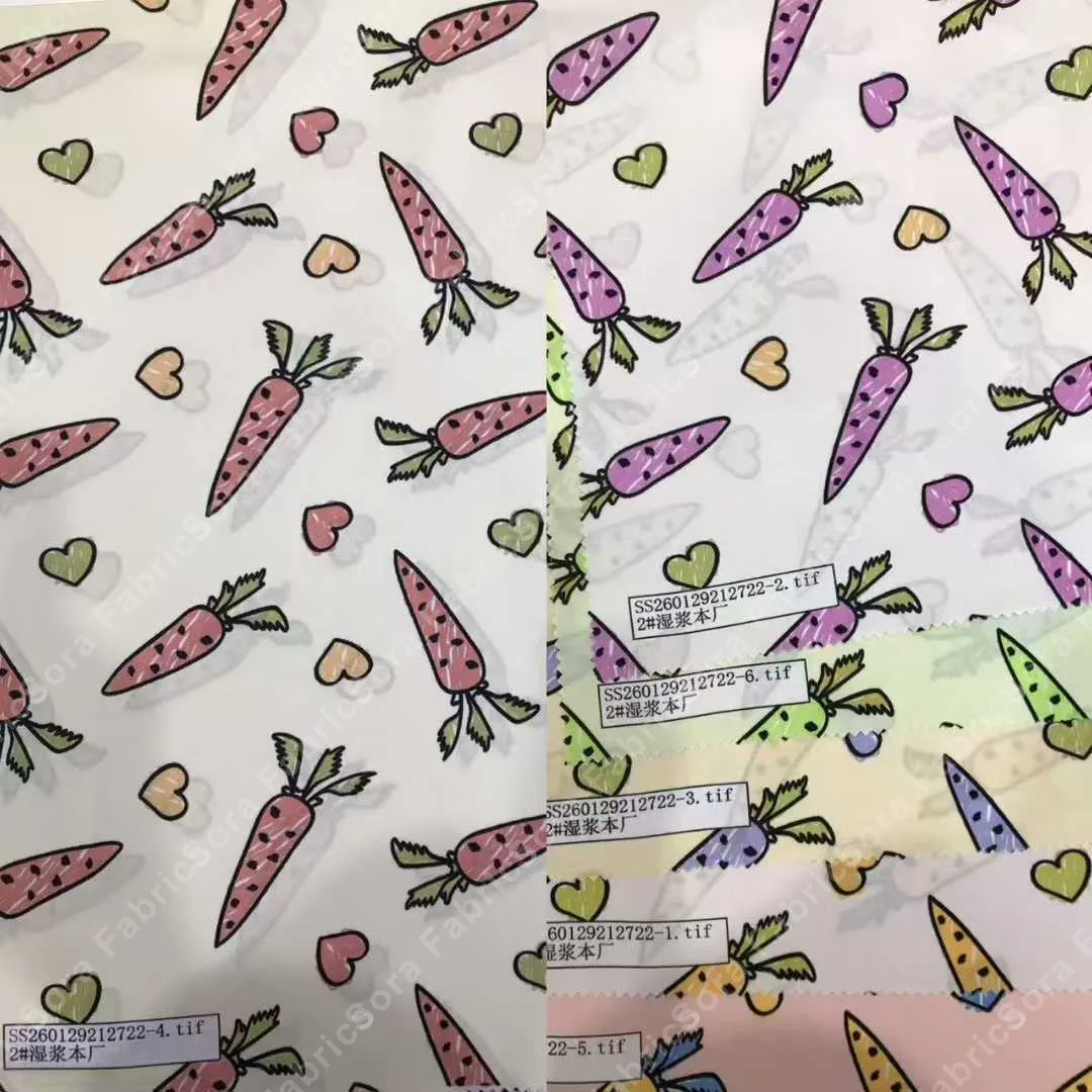 Novelty children's cotton fabric for shirts and loungewear
