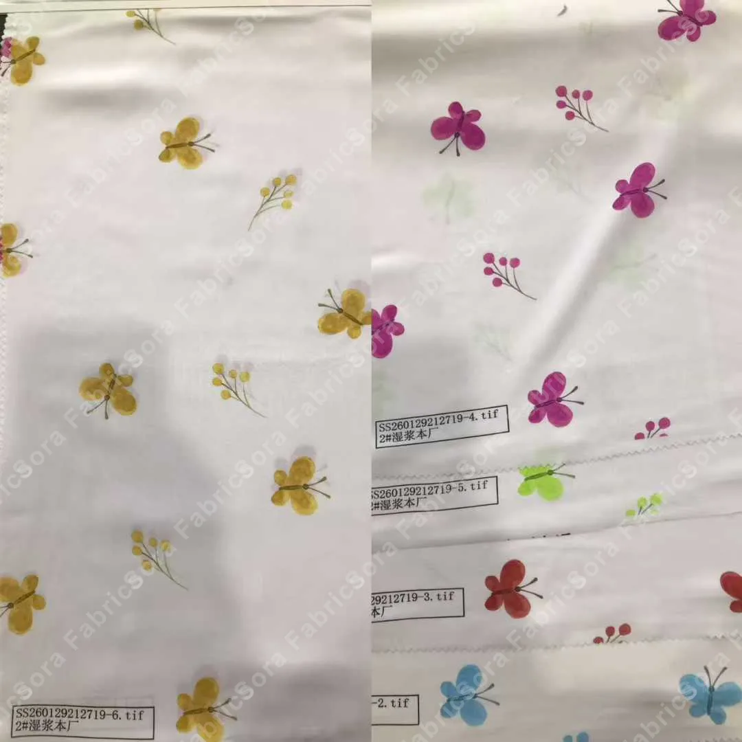 Children's Print Cotton color and texture detail