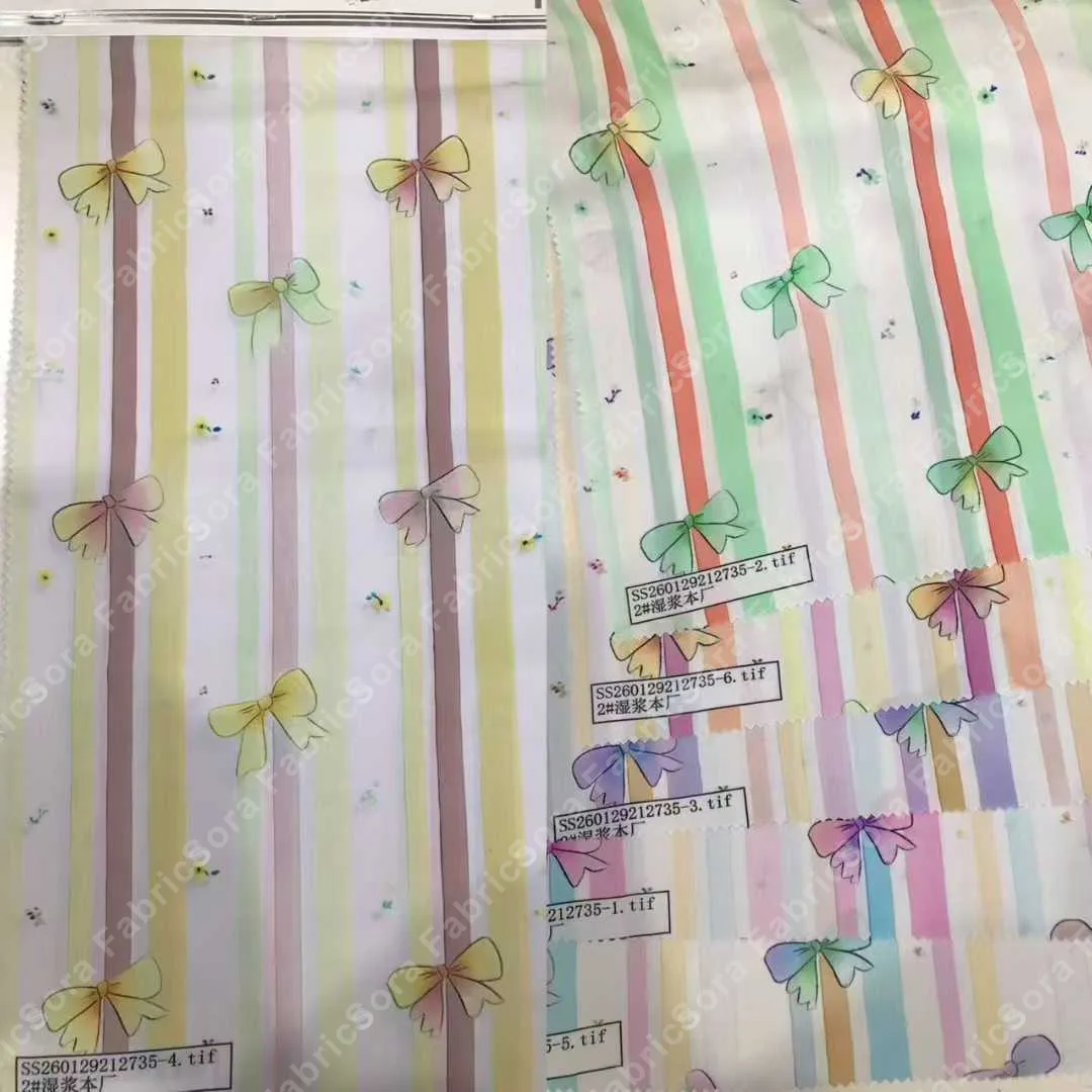 Children's Print Cotton pattern repeat close-up