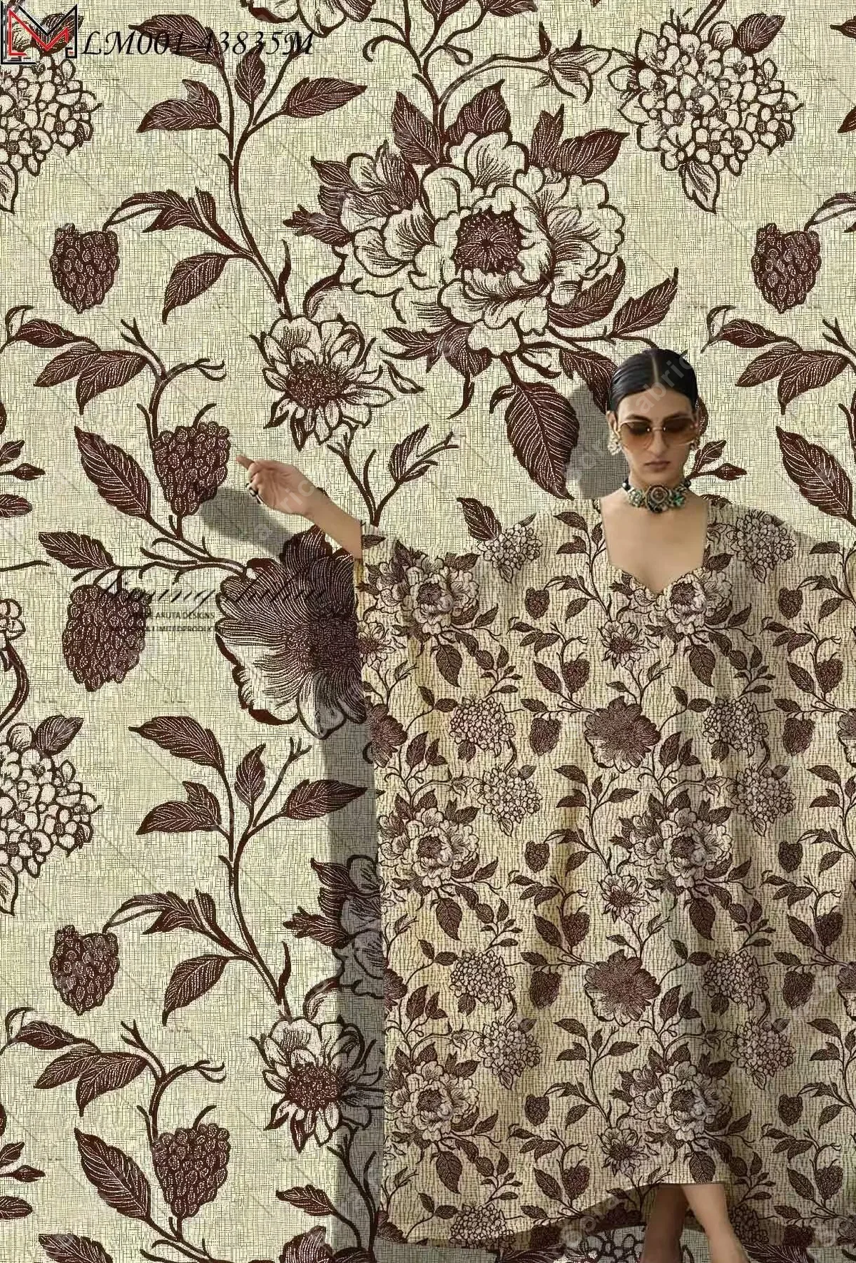 Rayon viscose mayorista paisley para ropa étnica