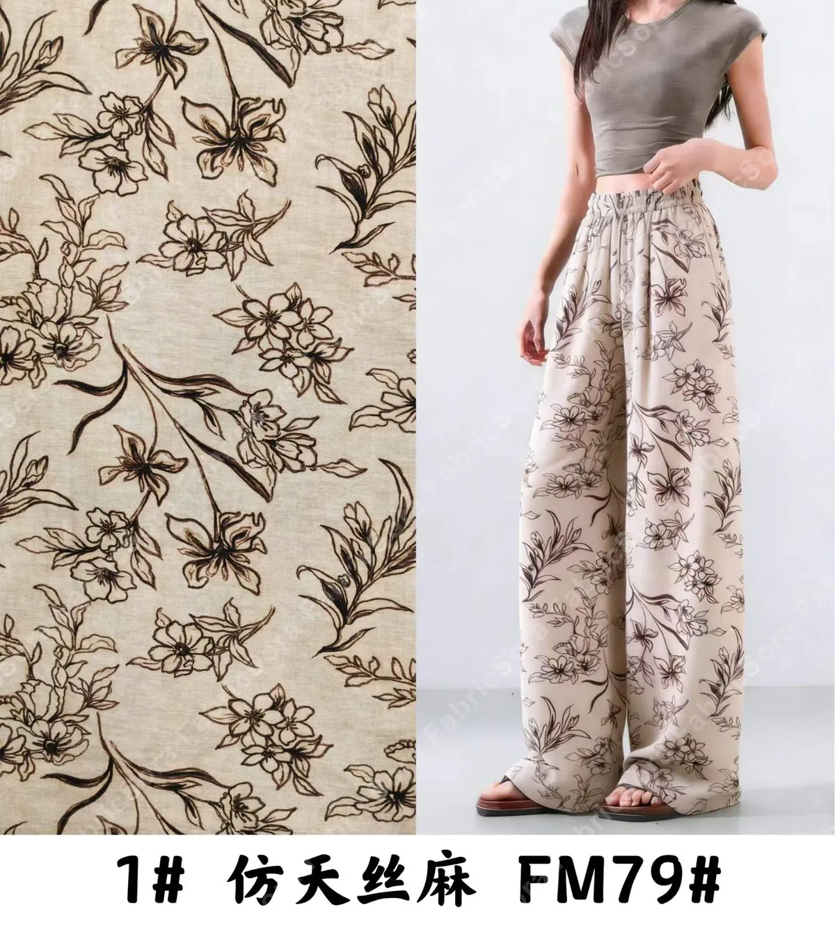 Rollo adicional de tencel-linen mayoreo con stock disponible